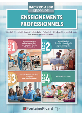 Enseignements professionnels - Blocs de compétences 1 à 4 - Seconde